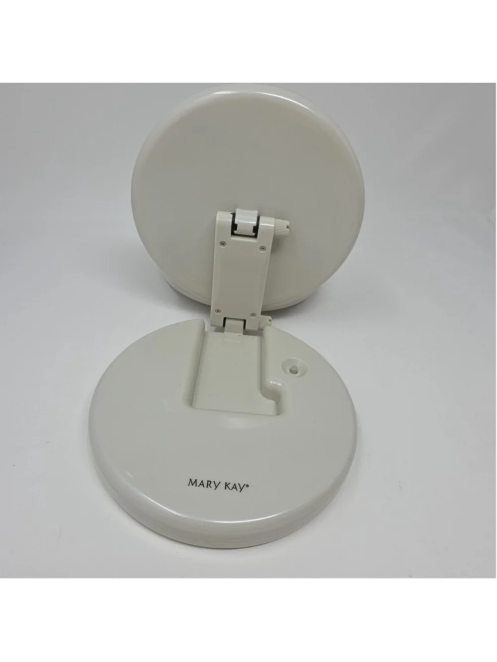 MARY KAY Vtg Lighted LED Double Folding Magnified Vanity Travel Makeup Mirror
